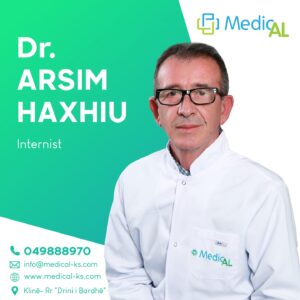 Dr. Arsim Haxhiu- Internist